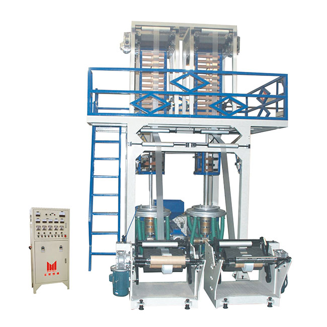 HDPE DOUBLE MOLDING FILM EXTRUSION MACHINE