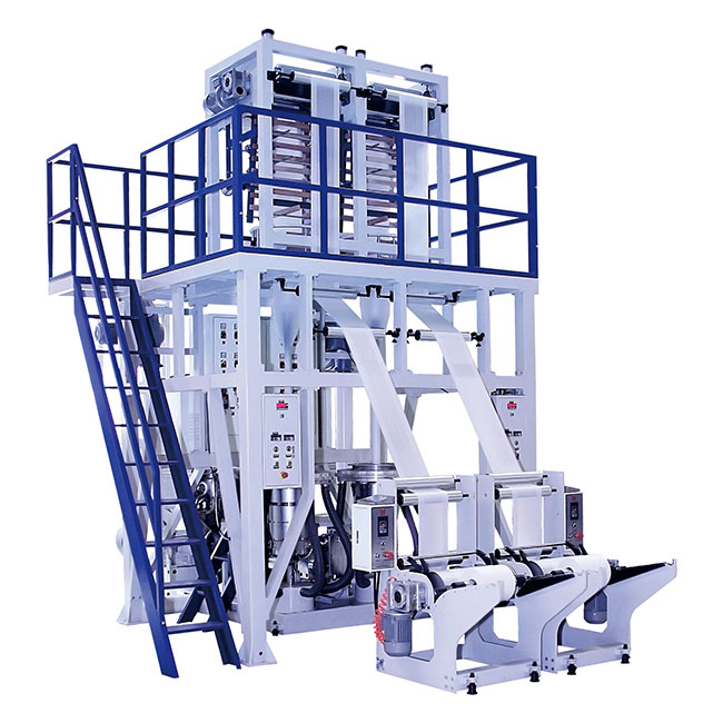 HDPE ABA DOUBLE DIE FILM EXTRUSION MACHINE